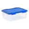 IRIS® Letter & Legal Size Element Resistant Clear File Box
